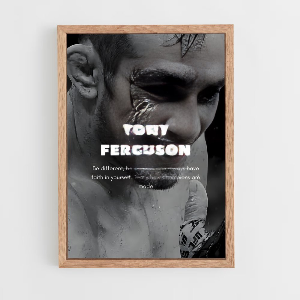 Poster Bearded Warrior – affiche MMA (vue 4)